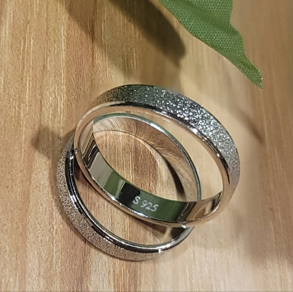 925 Sterling Silver Proposal Ring for Men,CertifiedTibetanSilver,Engagement Ring
